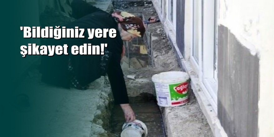 Antalya'da bir ailenin yeni aldıkları evin balkonundan su çıktı