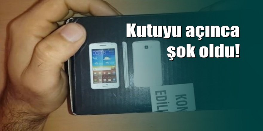 TV'den telefon sipariş etti bakın ne geldi