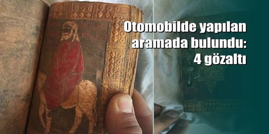 Aksaray'da tarihi İncil ele geçirildi