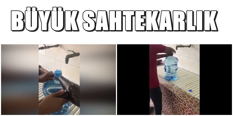 Damacana sularda büyük sahtekarlık