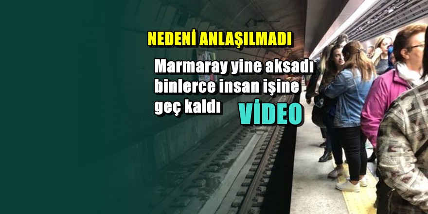 Marmaray'da intiharın perde arkası