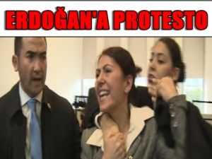 Erdoğan'a Finlandiya'da Şok Protesto
