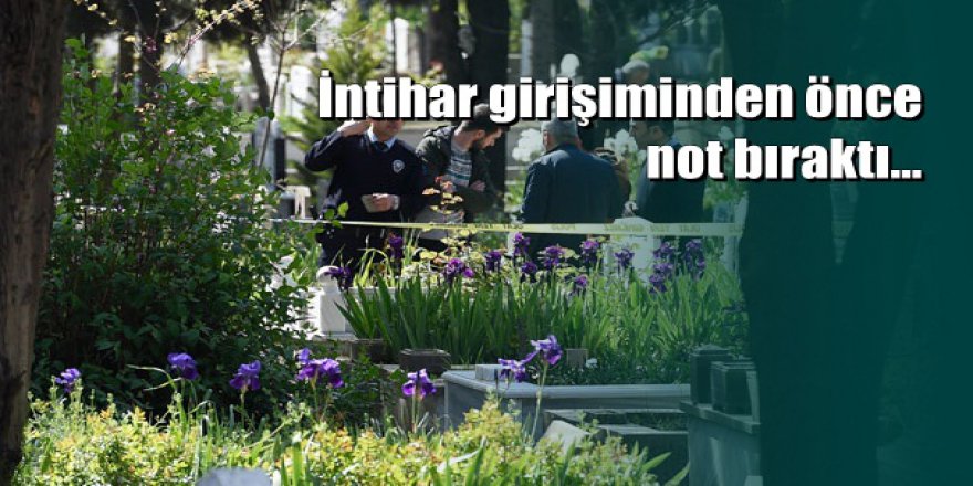 Babasının mezarı başında intihar girişiminde bulundu