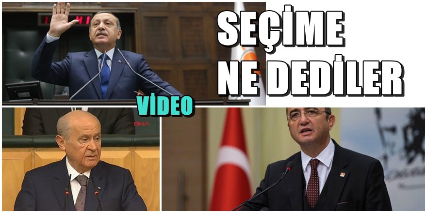 Bahçeli'nin ' Erken Seçim' çıkışına Erdoğan ve CHP ne dedi