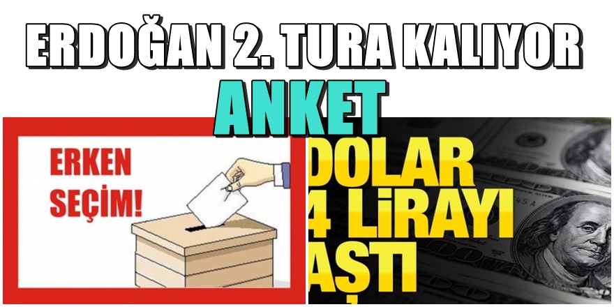 İşte Erdoğan'ı korkutan son anket