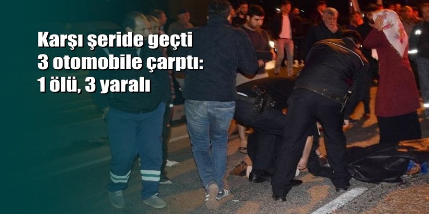 Malatya'da feci kaza: 1 ölü, 3 yaralı