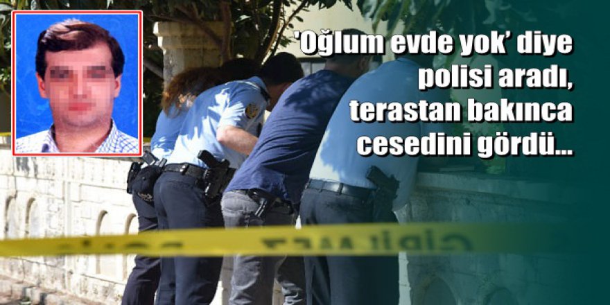 Antalya'da intihar: 4 katlı apartmanın terasından atladı