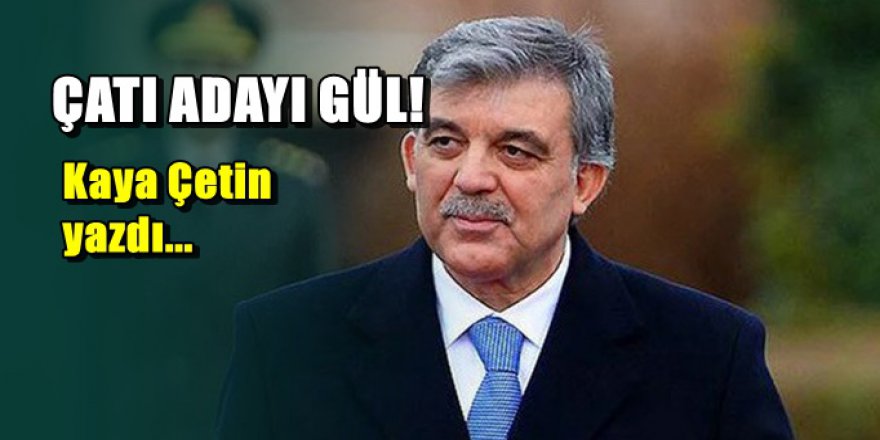 ÇATI ADAYI GÜL!