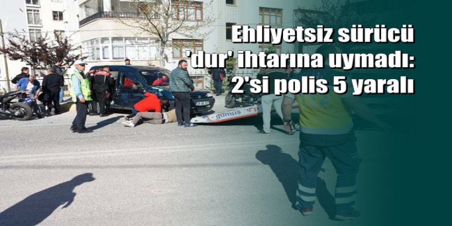 Gümüşhane'de ehliyetsiz sürücü dehşet saçtı: 5 yaralı