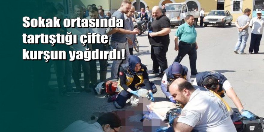 Manisa'da karı kocaya sokak ortasında kanlı infaz
