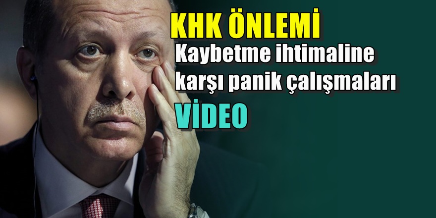 AKP'de seçimi kaybetme ihtimali paniği başladı