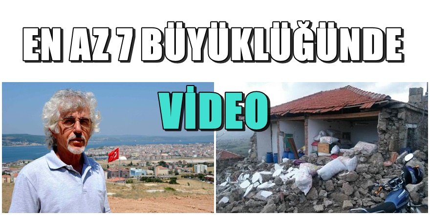 Çanakkale depreminden sonra korkutan uyarı