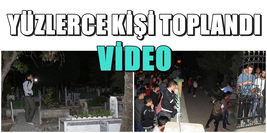Çorum'da  mezarlık olayında flaş gelişme