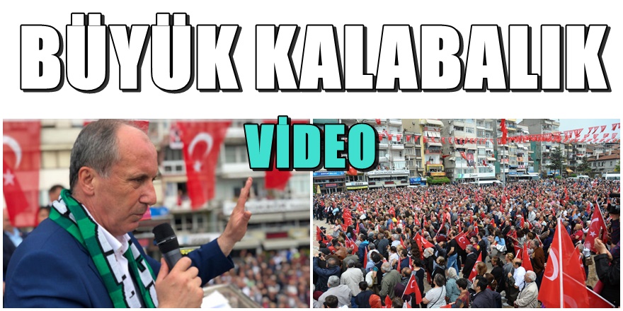 Muharrem İnce'ye Gemlik'te büyük ilgi