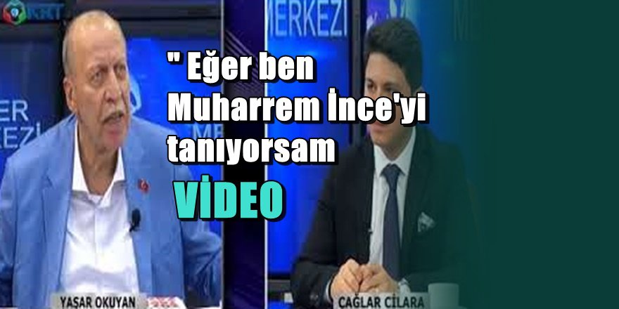 Eski Bakandan Erdoğan'a Muharrem İnce uyarısı