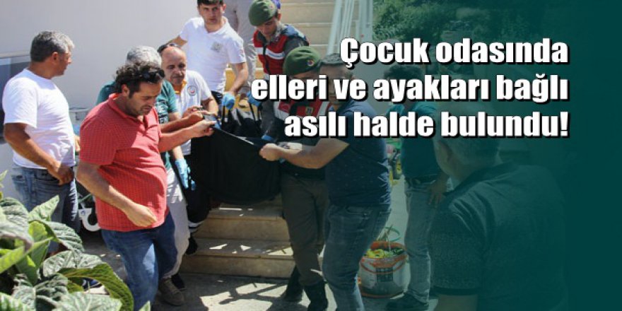 Bodrum'da inşaat işçisi elleri ve ayakları bağlı asılı halde bulundu