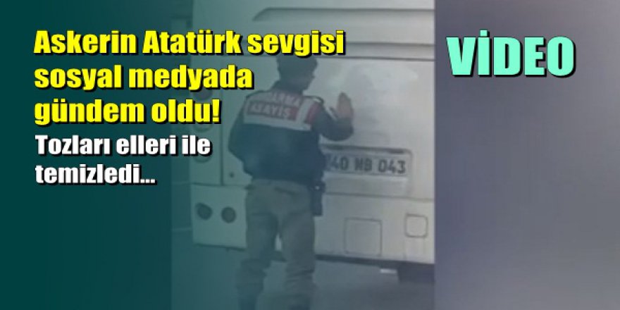 Sosyal medya askerin bu hareketini konuşuyor