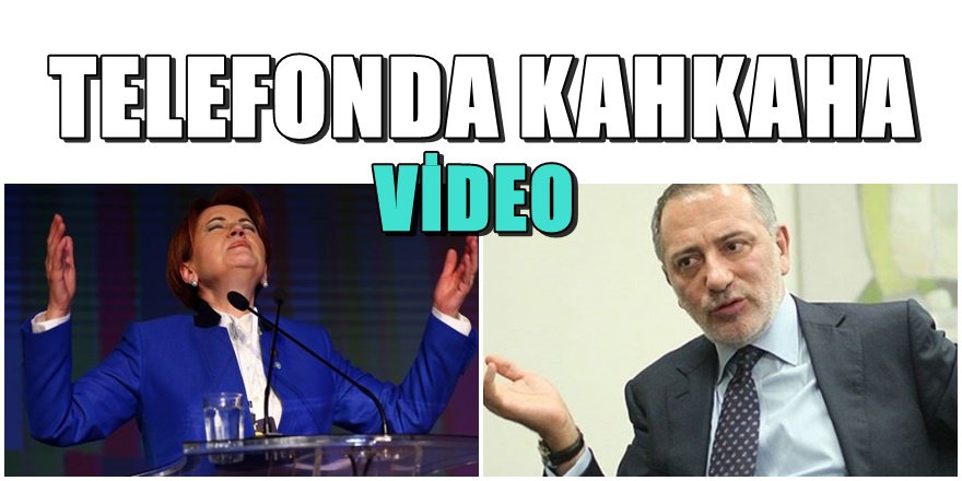 Meral Akşener'den Fatih Altaylı'ya kapak telefon