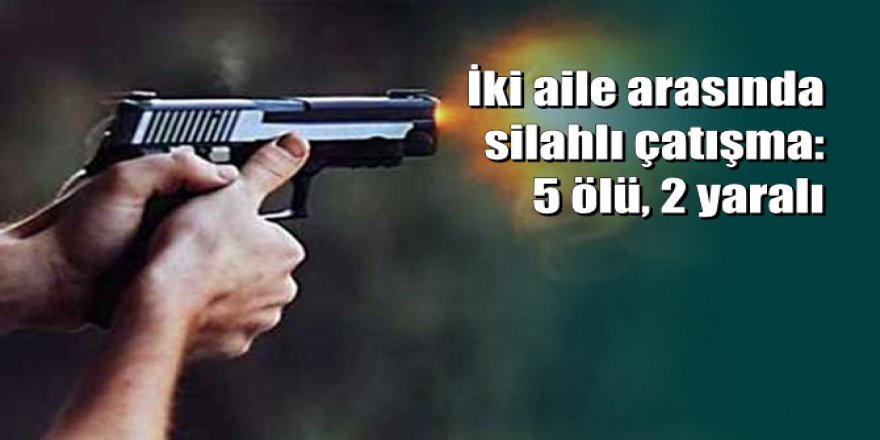 Diyarbakır'da iki aile arasında arazi kavgası: 5 ölü, 2 yaralı