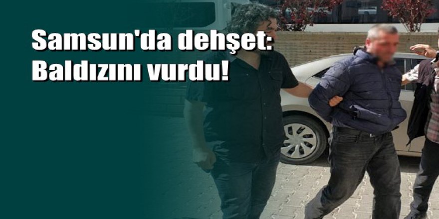 Samsun'da bir adam baldızını sokak ortasında vurdu