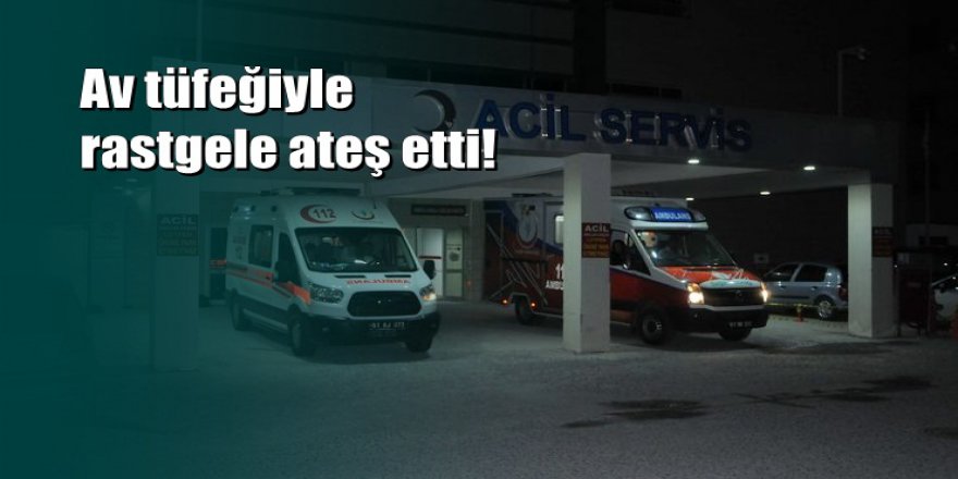 Niğde'de pompalı dehşeti: 3'ü çocuk 8 yaralı