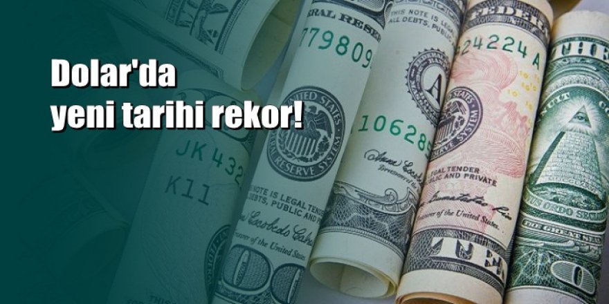 Dolar ve Euro rekor üzerine rekor kırıyor