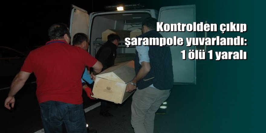 Tekirdağ'da feci kaza: Otomobil şarampole yuvarlandı 1 ölü 1 yaralı