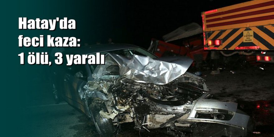 Otomobil motosiklet tamir edenlere çarptı: 1 ölü, 3 yaralı