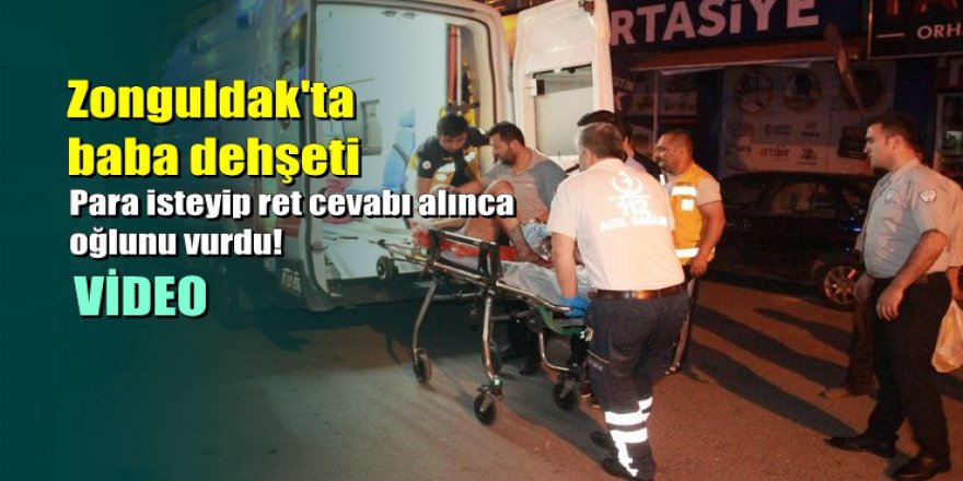 Zonguldak'ta baba dehşeti: İftar sofrasında oğlunu kurşunladı