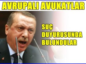 ERDOĞAN'a Şok Suç Duyurusu 'Soykırım İçin Örgüt Yönetmek'