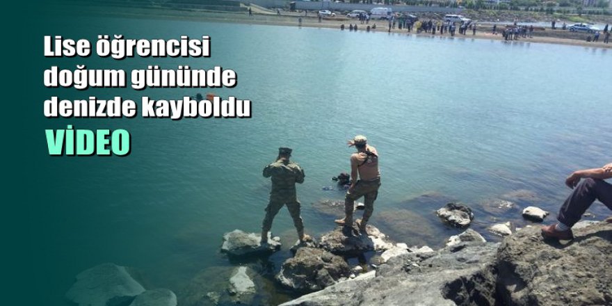 Trabzon'da lise öğrencisi arkadaşları ile girdiği denizde kayboldu