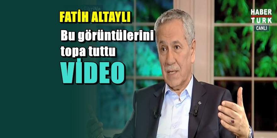 Fatih Altaylı'dan Bülent Arınç'a zehir zemberek yazı