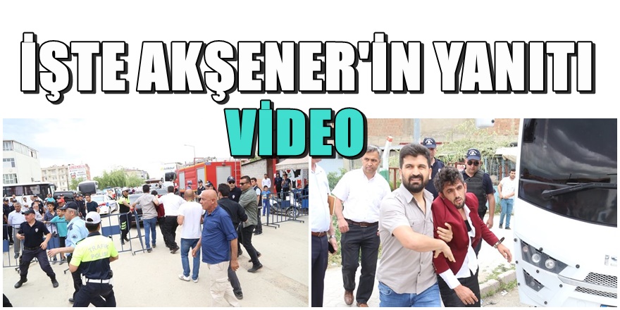 Meral Akşener'in Kahraman Maraş Mitinginde gerginlik