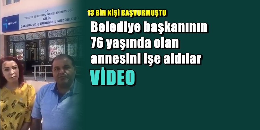 Kilis'te büyük skandal