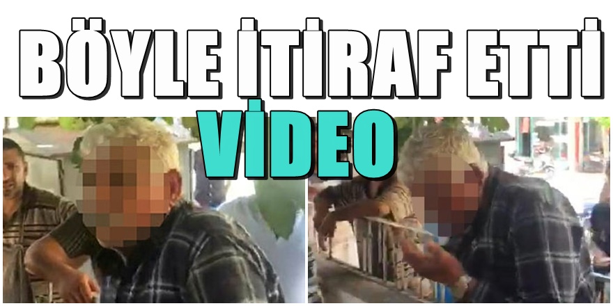 Gaziantep'te tacizciye meydan dayağı görüntüleri