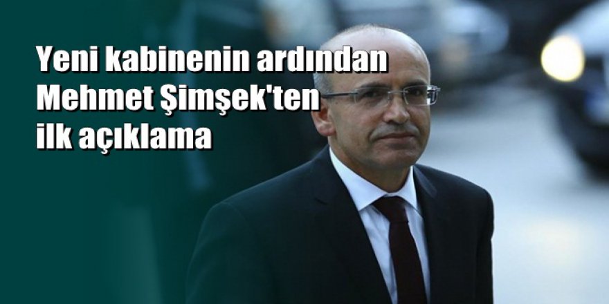 Mehmet Şimşek'ten yeni kabine sonrası Twitter'dan veda mesajı