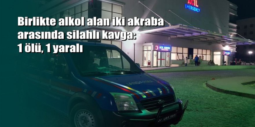 Kastamonu'da silahlı kavga: 1 ölü, 1 yaralı