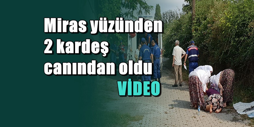 Çanakkale'de aile faciası; 2 Ölü