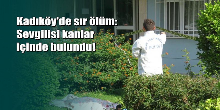 Kız arkadaşının oturduğu apartmanın bahçesinde ölü bulundu