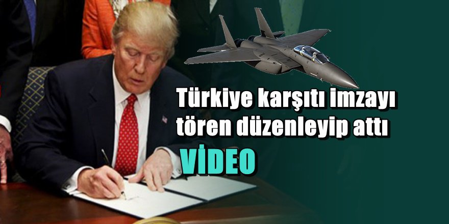 Trump'ın F35 hamlesi işe yaramadı