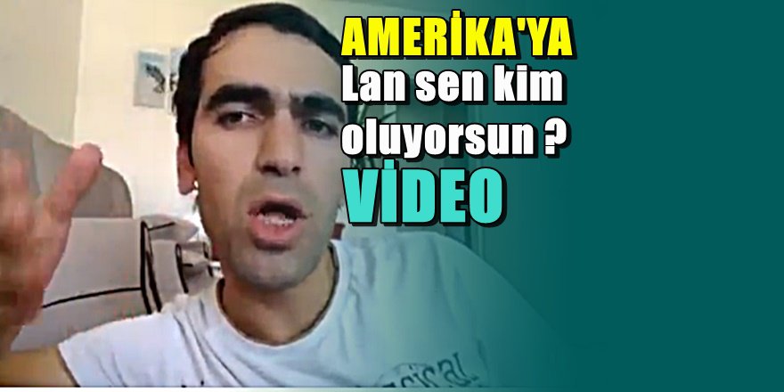 ABD'ye kafa tutan AKP'linin görüntüleri kırdı geçirdi