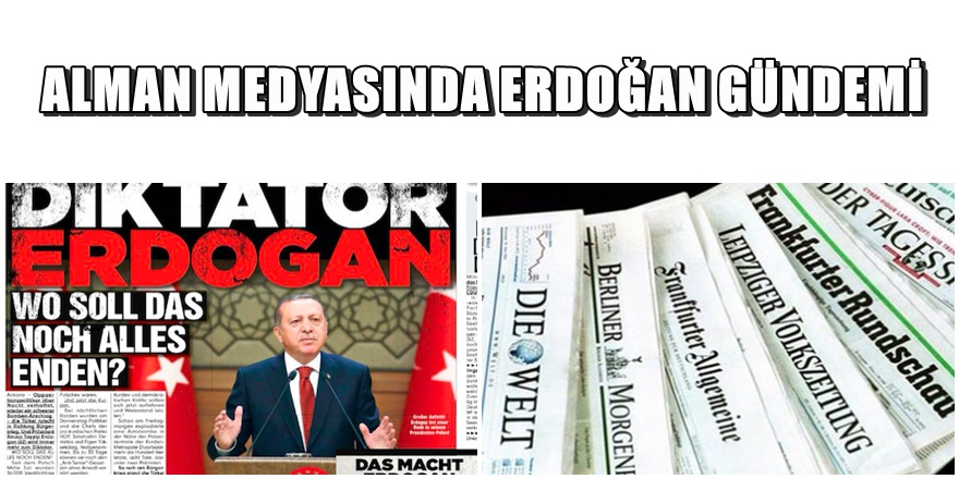 Alman medyasından Erdoğan'a kötü haber