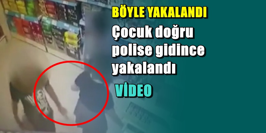 İstanbul'da çocuğa taciz anları saniye saniye kamerada