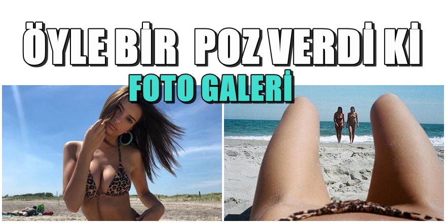 Ünlü modelin ekstra küçük bikinili pozu 600 bin beğeni aldı