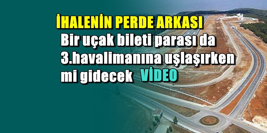 3. Havalimanına ulaşımına dudak uçuklatan rakam