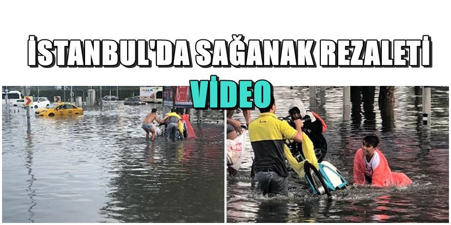 İstanbul sele teslim oldu