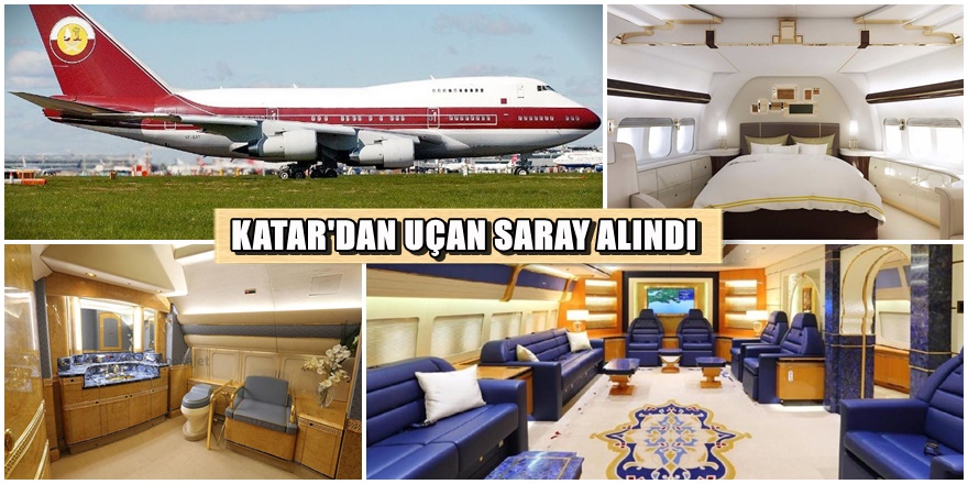 "Erdoğan'a Katar'dan uçan saray alındı"