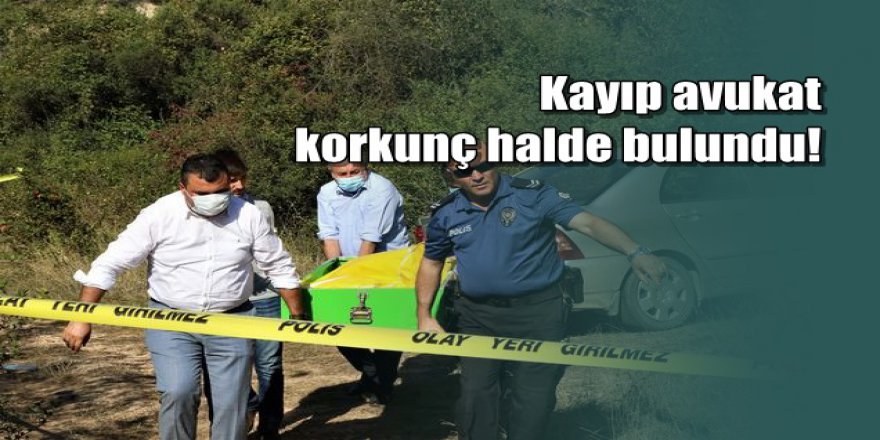 Karabük'te kayıp avukat ağaca asılı halde bulundu