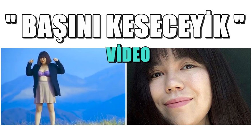 Sutyeni ile klip çekti ' Ölüm Tehditleri ' alıyor