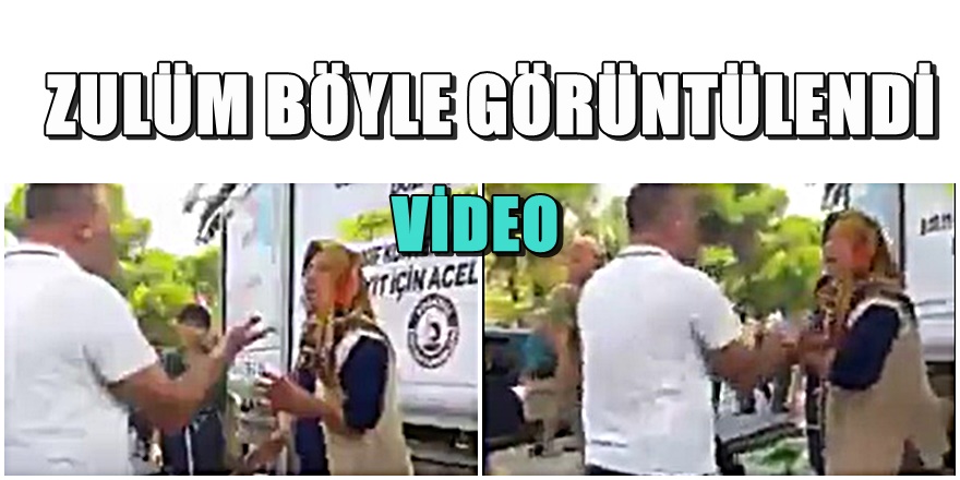 Samsun'da vatandaşlardan zabıtaya büyük tepki